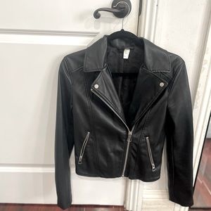 H&M LEATHER JACKET